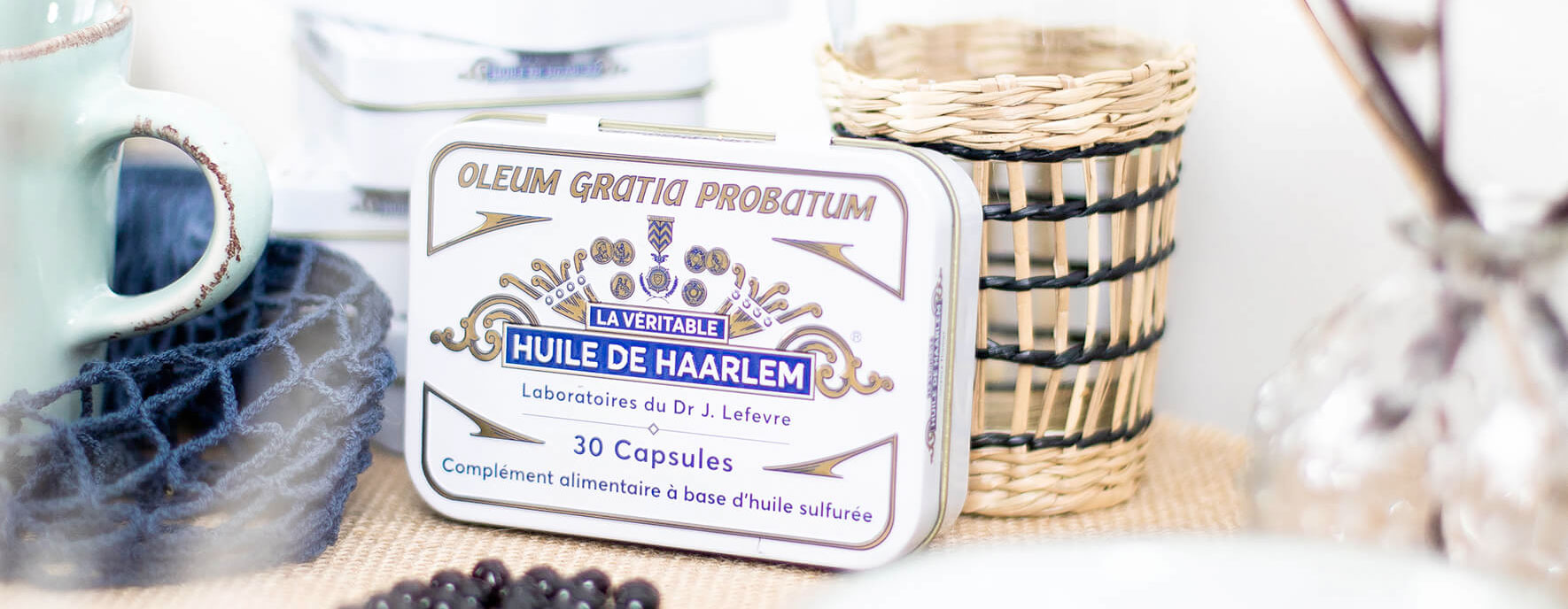 Huile de Haarlem 30 capsules originales Dr J. Lefevre